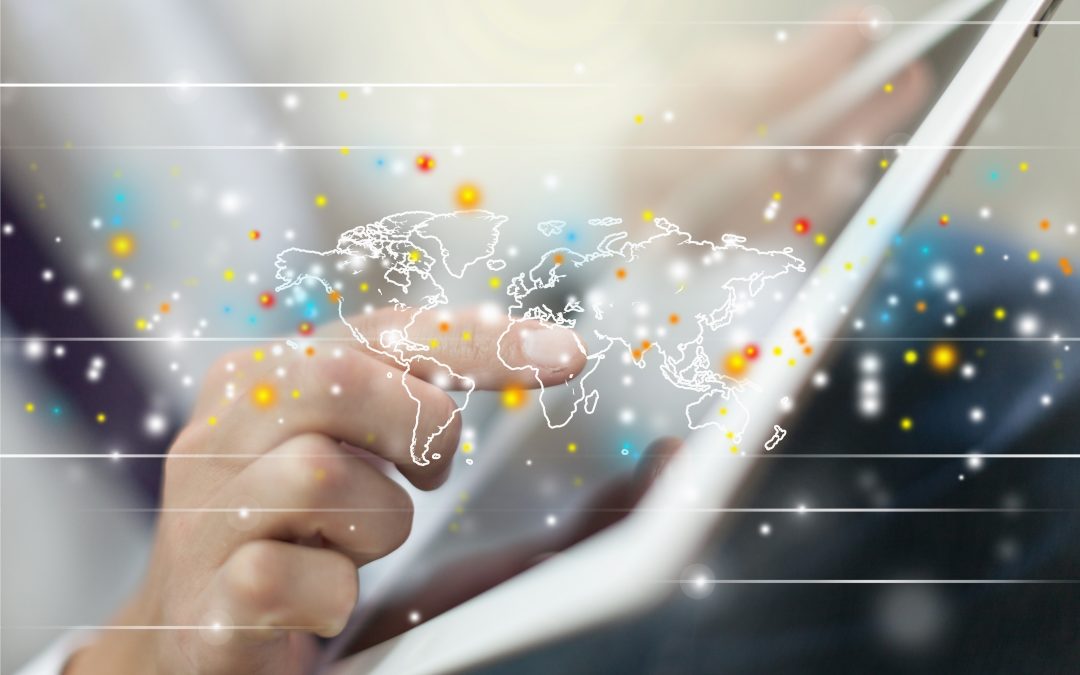 Conexión entre distintas ciudades Europeas simbolizando el ecosistema TEMS